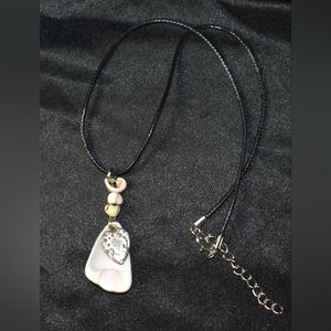 Shell Necklace with Heart
